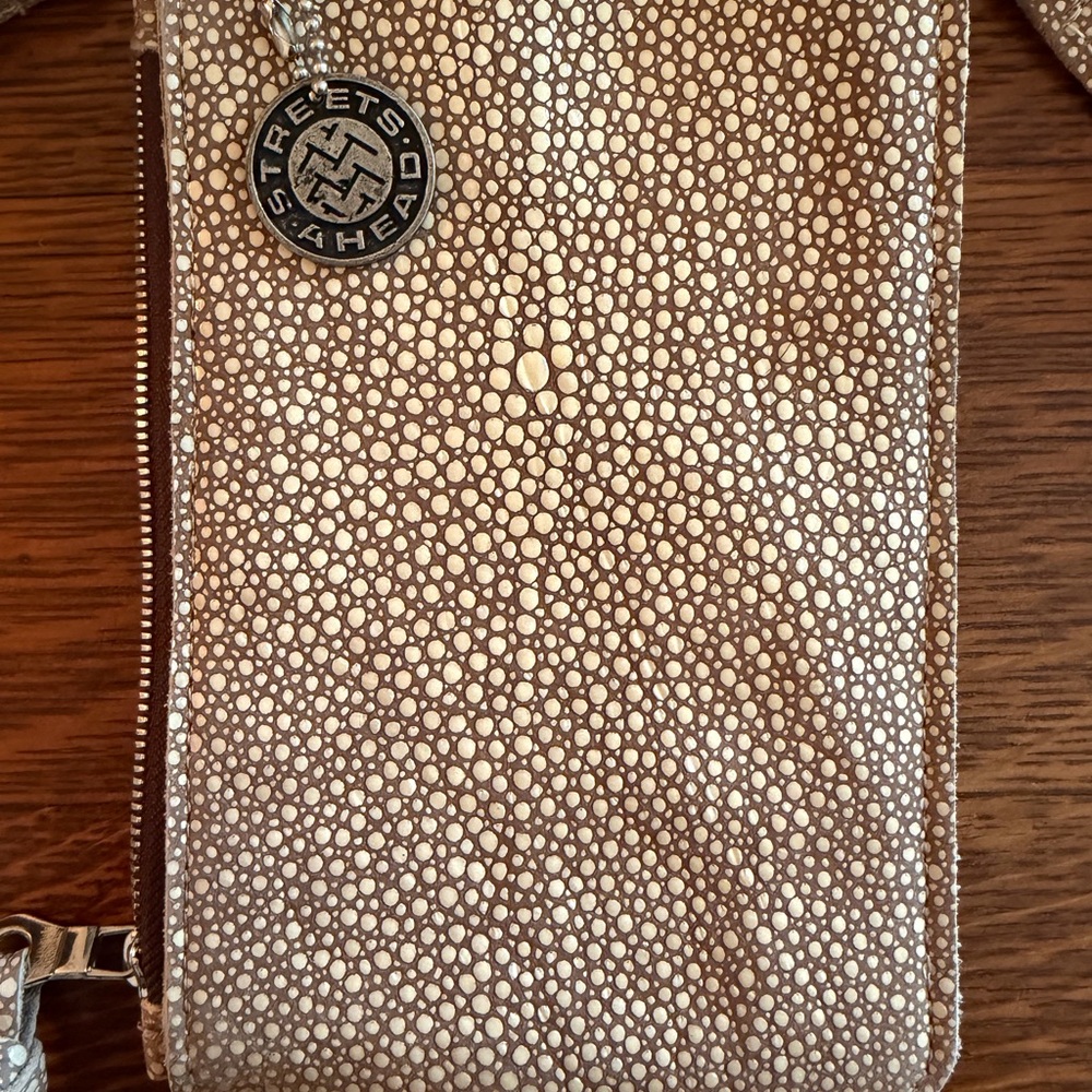 Streets Ahead Leather Crossbody Bag (never worn)